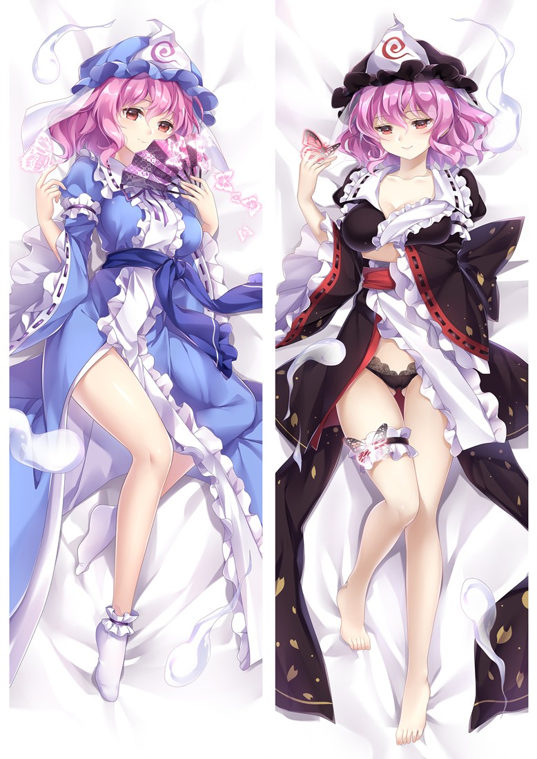 東方プロジェクト 西行寺 幽々子（さいぎょうじ　ゆゆこ）抱き枕カバー
