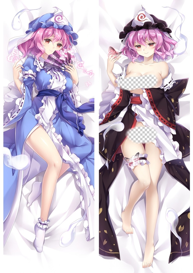 東方プロジェクト 西行寺 幽々子（さいぎょうじ　ゆゆこ）抱き枕カバー
