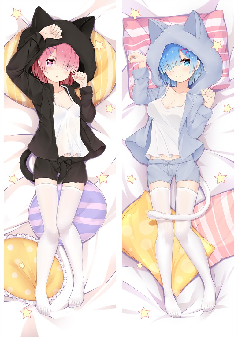 Re:ゼロから始める異世界生活 レム & ラム 抱き枕カバー