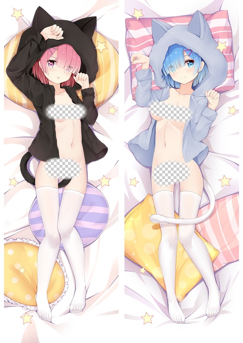 Re:ゼロから始める異世界生活 レム & ラム 抱き枕カバー