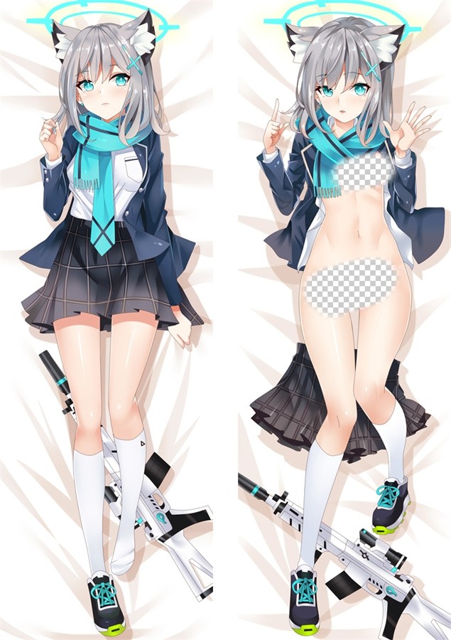 ブルーアーカイブ-Blue Archive- 砂狼シロコ 抱き枕カバー