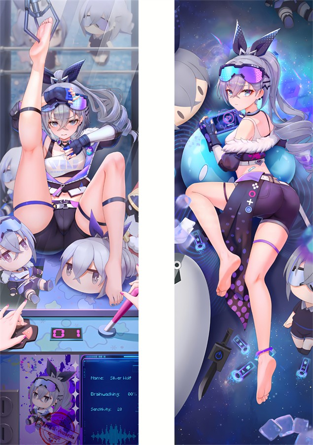 崩壊：スターレイル 銀狼 抱き枕カバー