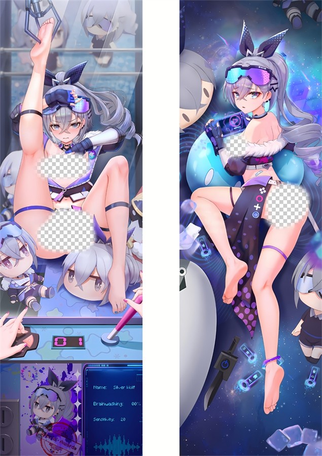 崩壊：スターレイル 銀狼 抱き枕カバー