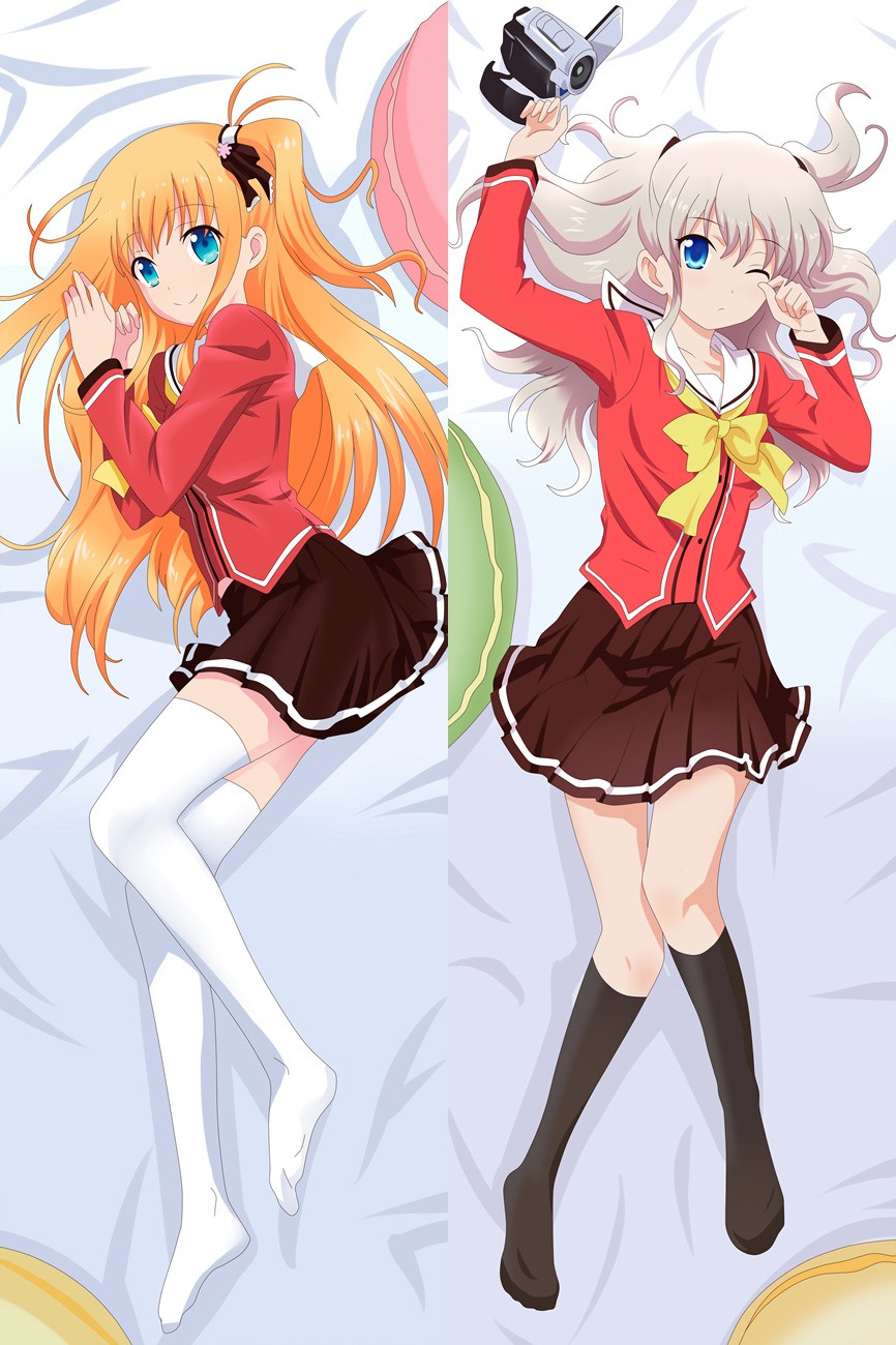 Charlotte シャーロット 友利 奈緒 & 西森 柚咲 抱き枕カバー