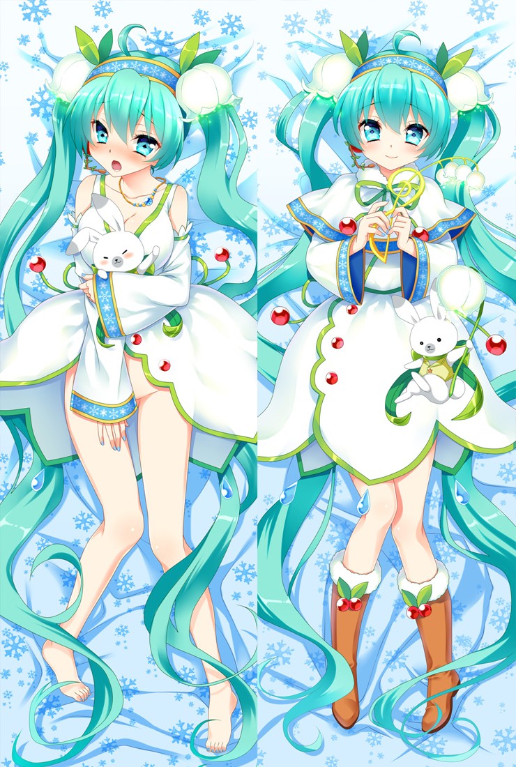 雪ミク  抱き枕カバー
