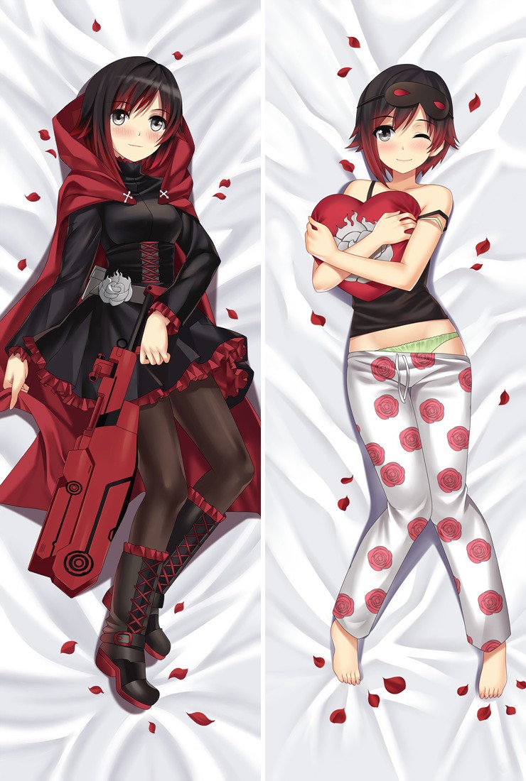 RWBY ルビー 露比·蘿絲 抱き枕カバー