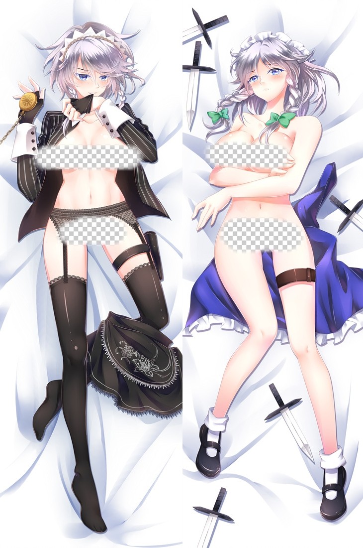 東方プロジェクト 十六夜 咲夜（いざよい さくや）抱き枕カバー
