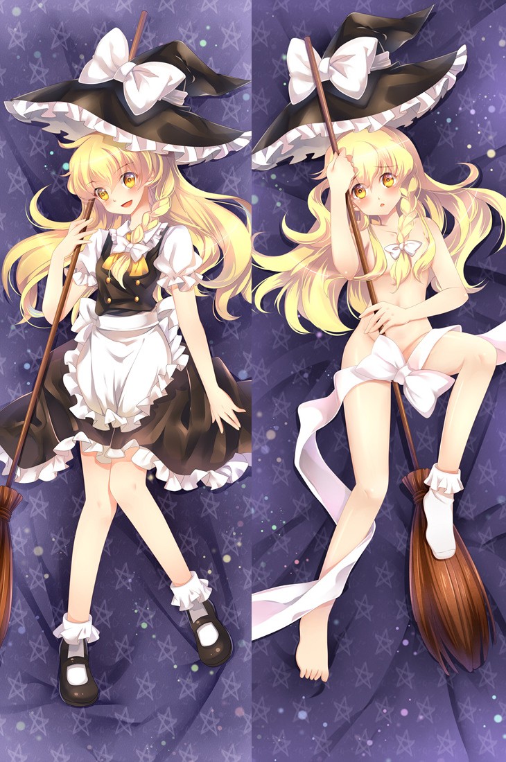 東方プロジェクト 霧雨魔理沙／きりさめまりさ 抱き枕カバー
