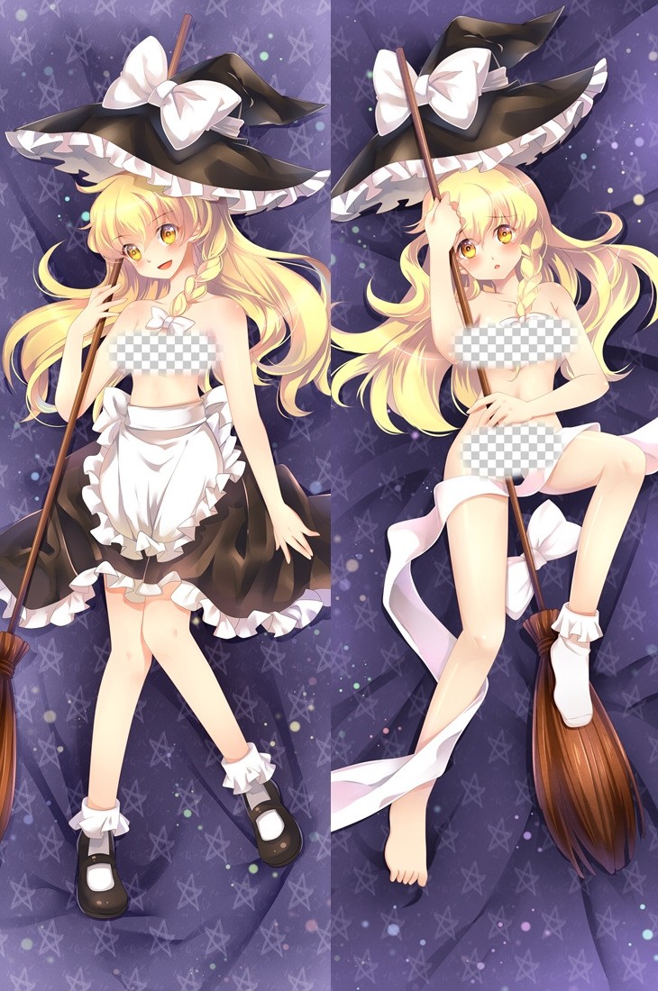 東方プロジェクト 霧雨魔理沙／きりさめまりさ 抱き枕カバー