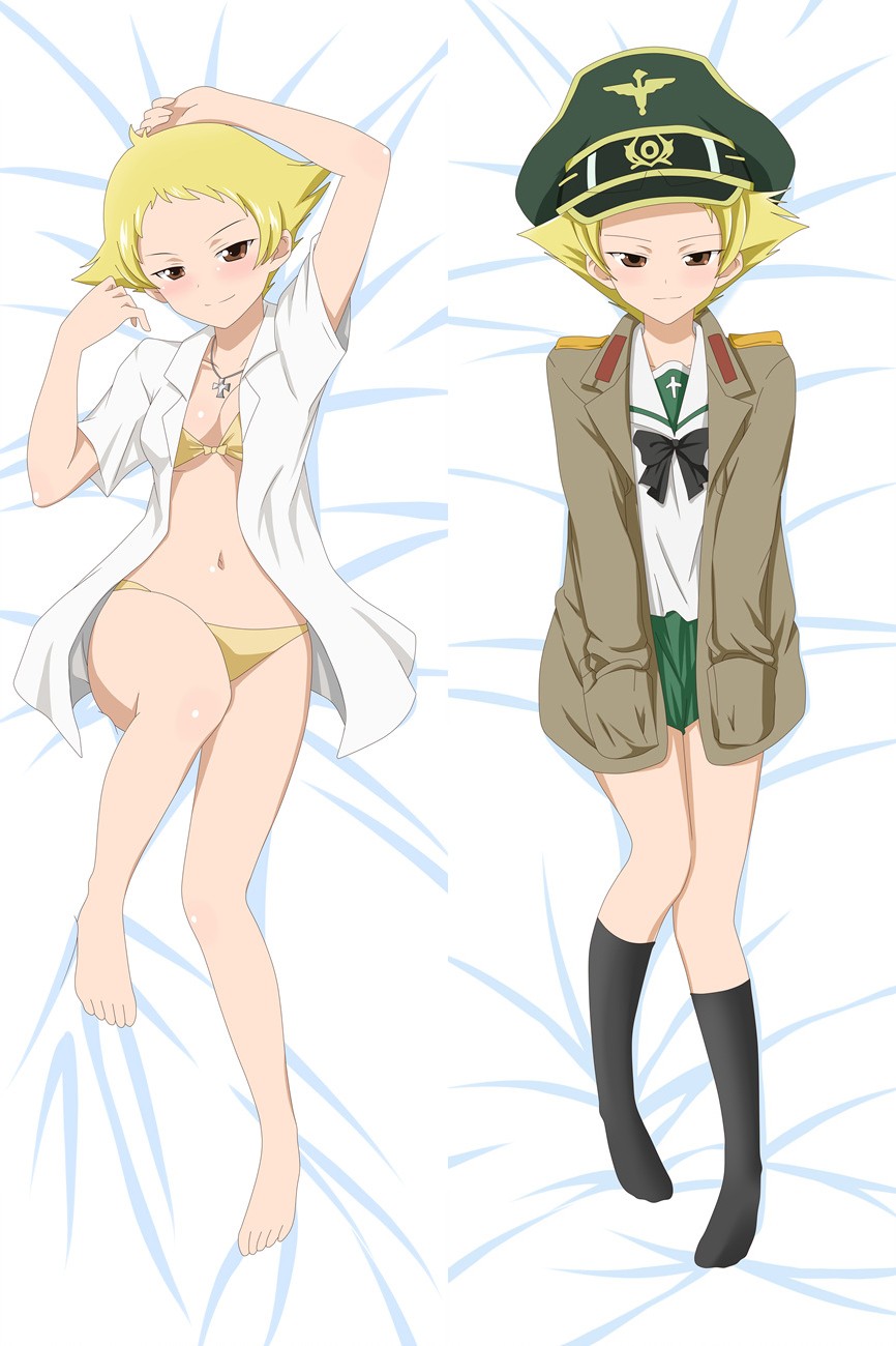 ガールズ&パンツァー エルヴィン 松本 里子 抱き枕カバー