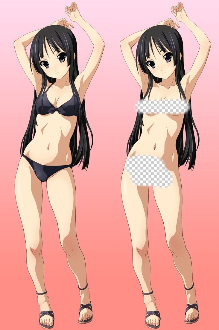 けいおん! K-ON!  秋山 澪（あきやま みお）抱き枕カバー