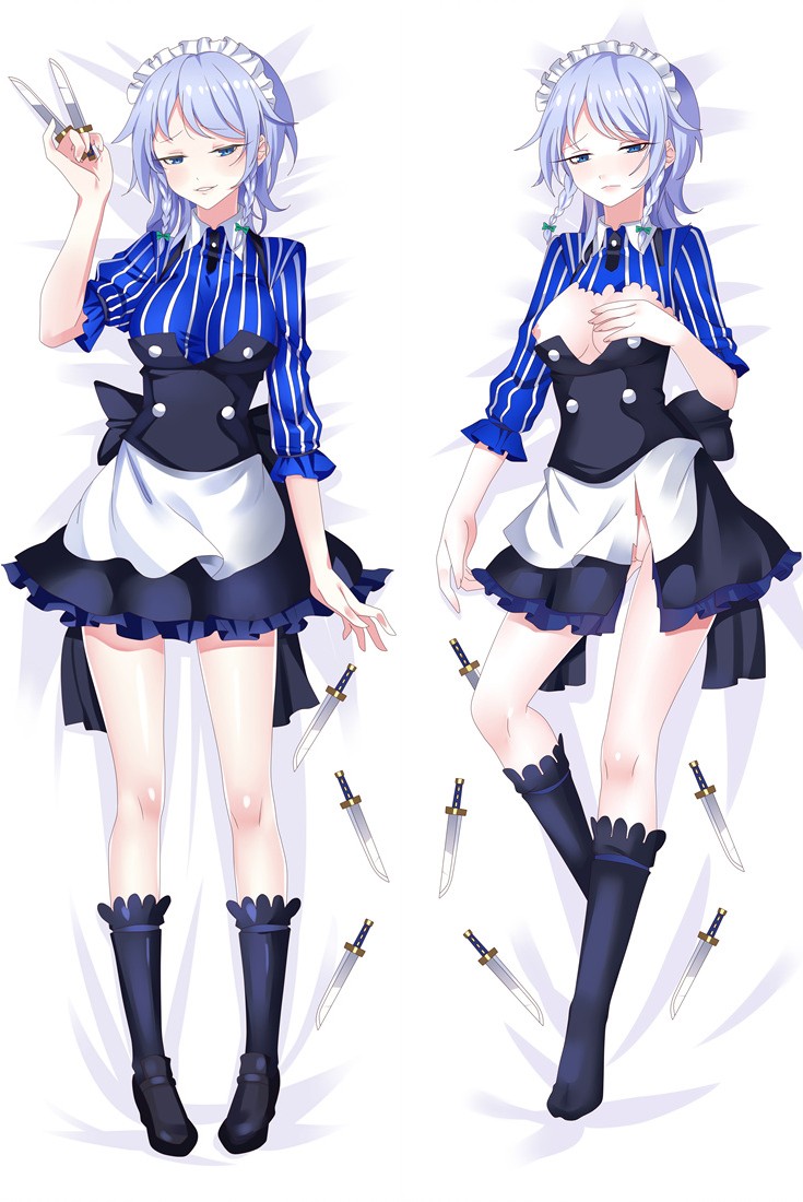 東方プロジェクト 十六夜　咲夜 抱き枕カバー