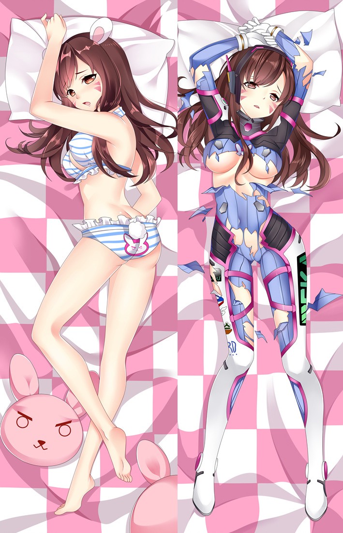 オーバーウォッチOverwatch D.Va (ディーバ) 抱き枕カバー
