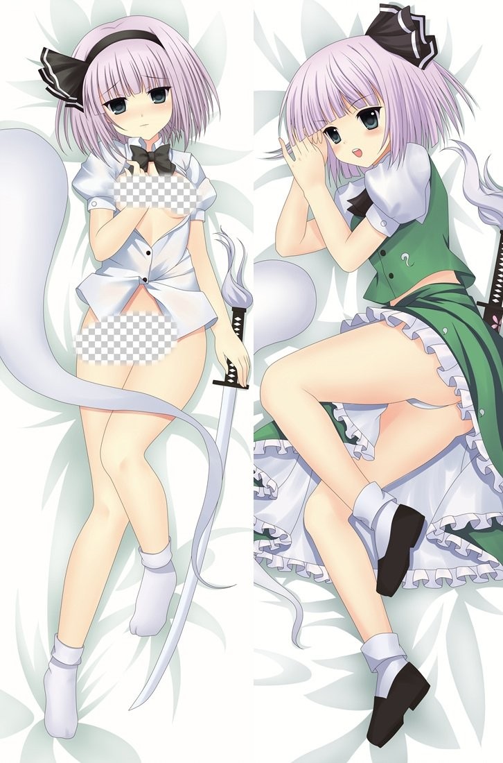 東方Project こんぱく ようむ 抱き枕カバー