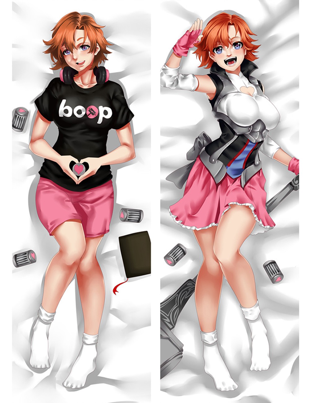 RWBY ルビー ノーラ・ヴァルキリー 抱き枕カバー