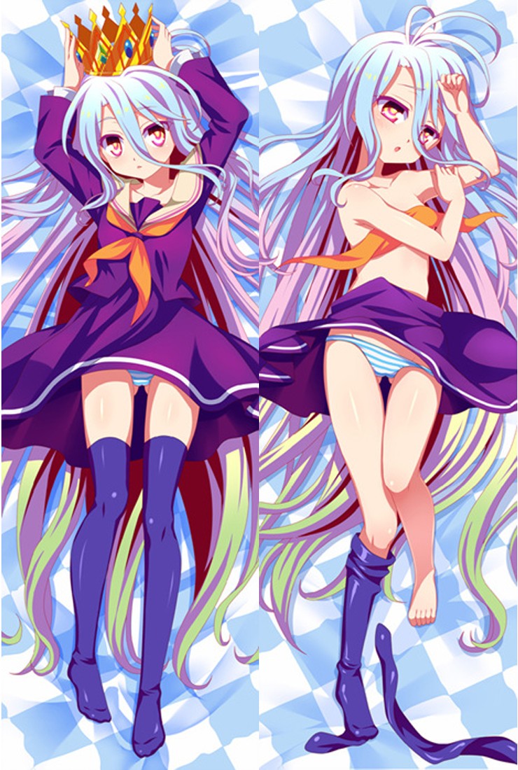 ノーゲーム・ノーライフ NO GAME NO LIFE 白(しろ) 抱き枕カバー