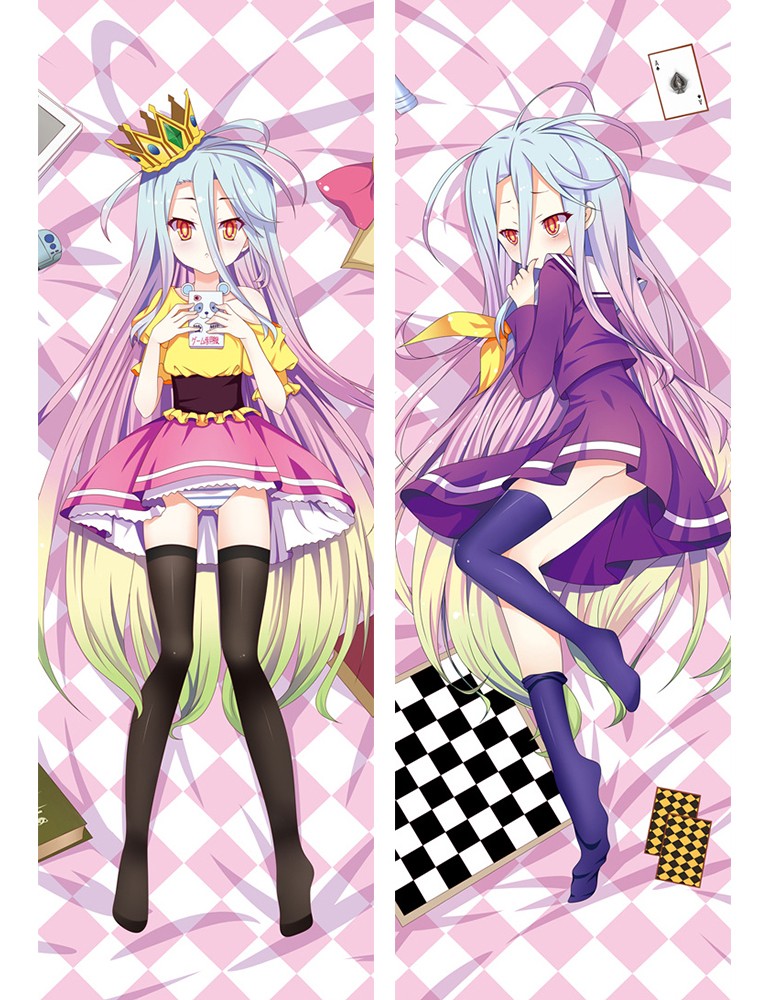 ノーゲーム・ノーライフNo Game No Life 白 抱き枕カバー