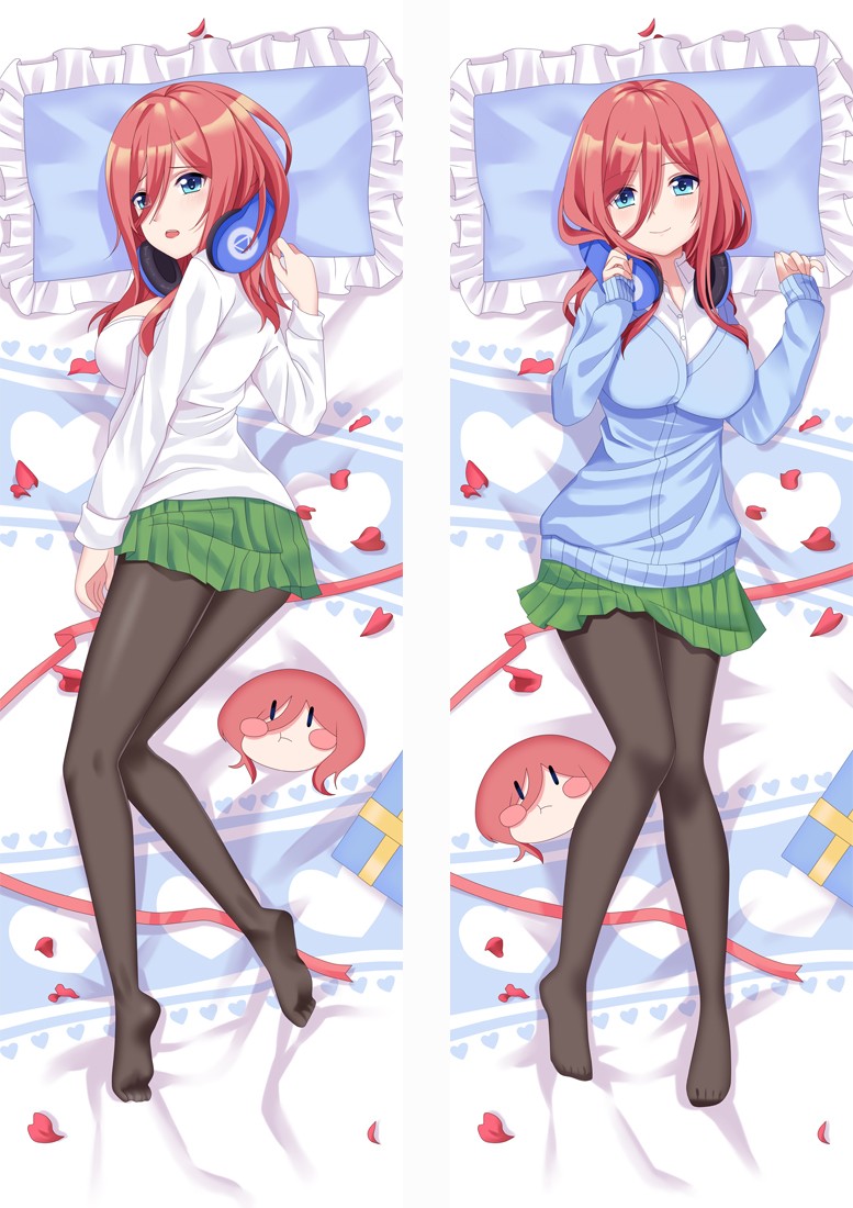 五等分の花嫁 中野 三玖 なかの みく 抱き枕カバー