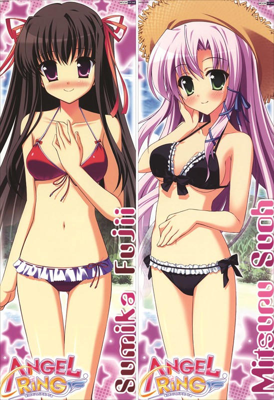 Angel Ring 〜エンジェル リング〜 藤井 澄佳 （ふじい すみか）& 周防 美鶴 （すおう みつる）抱き枕カバー