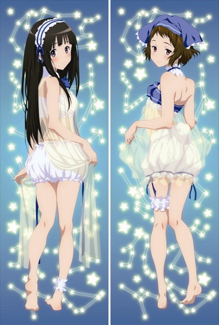 氷菓 千反田える（ちたんだ える）& 伊原 摩耶花 いばら まやか抱き枕カバー
