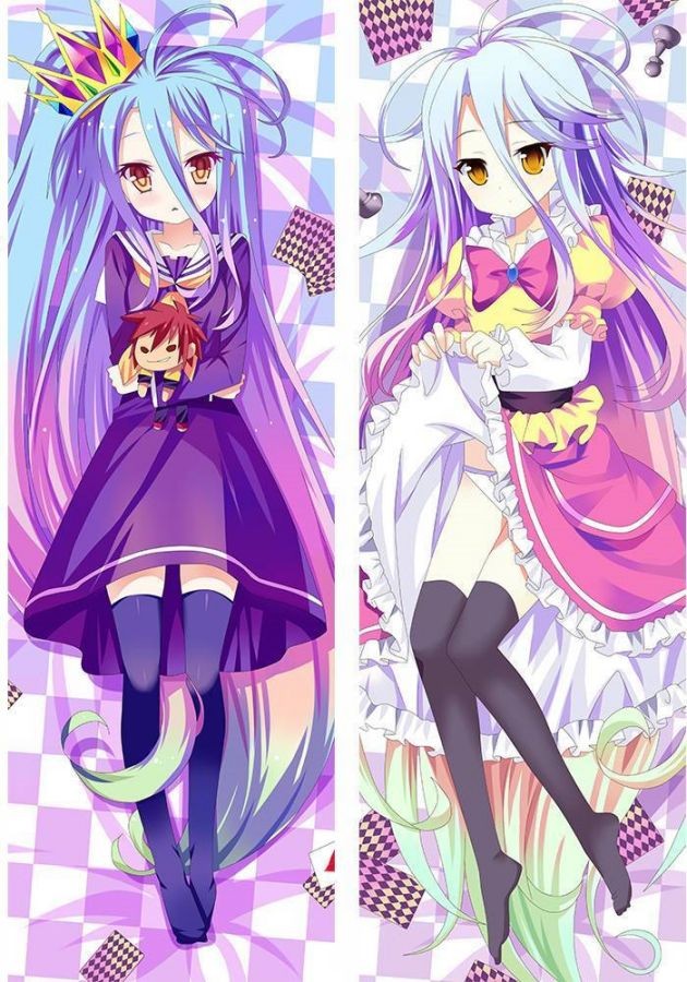 ノーゲーム・ノーライフNo Game No Life 白 抱き枕カバー