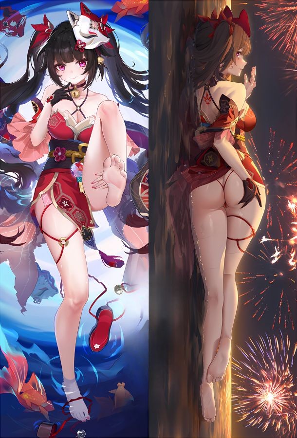 崩壊：スターレイル 花火 抱き枕カバー