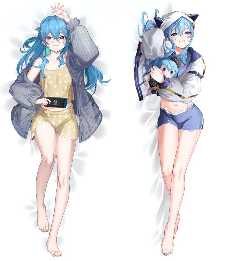 Virtual Youtuber 星街すいせい 抱き枕カバー