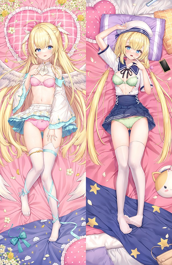天使☆騒々 RE-BOOT! 白雪乃愛 抱き枕カバー