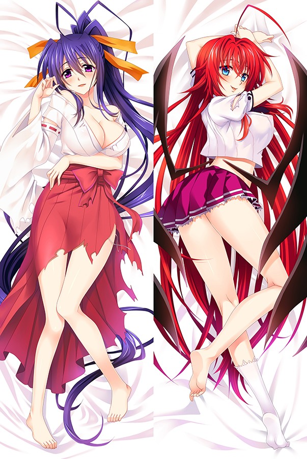 ハイスクールD×D 姫島朱乃 リアス·グレモリー 抱き枕カバー