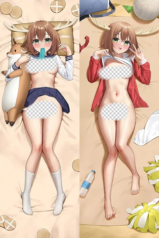 しかのこのこのここしたんたん  抱き枕カバー