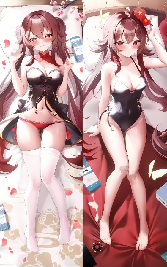 原神げんしんGenshin Impact 胡桃 抱き枕カバー
