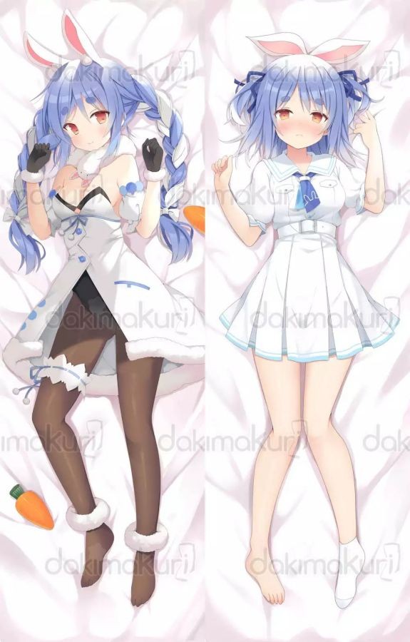 Virtual Youtuber 兎田ぺこら 抱き枕カバー