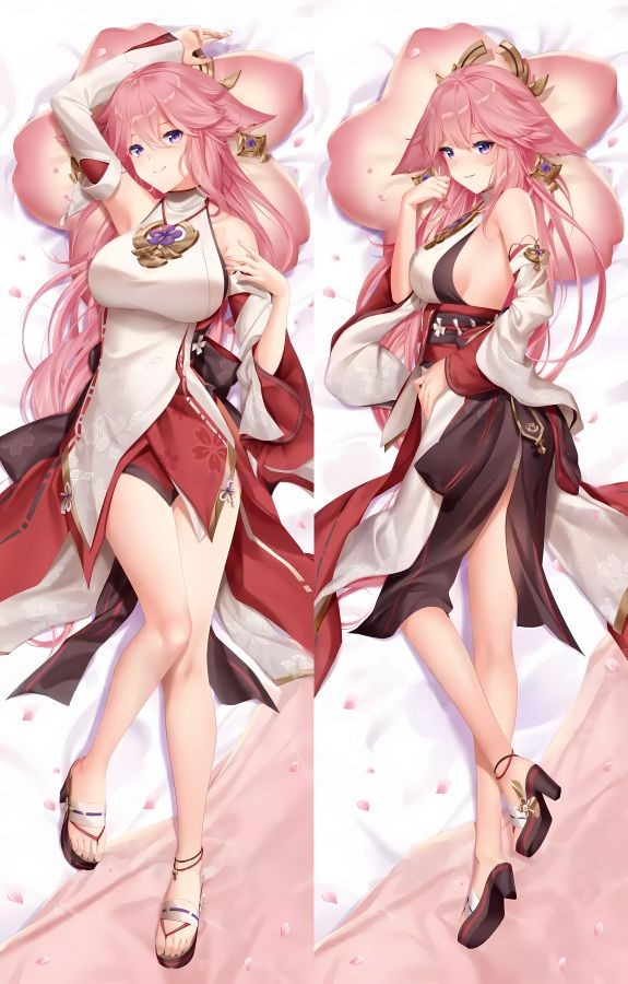原神げんしんGenshin Impact 八重神子 抱き枕カバー