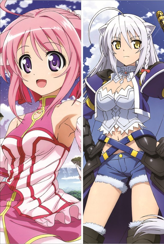 DOG DAYS ドッグ デイズ ミルヒオーレ・フィリアンノ・ビスコッティ& レオンミシェリ・ガレット・デ・ロワ 抱き枕カバー