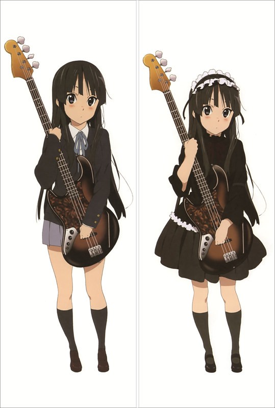 けいおん! K-ON!  秋山 澪（あきやま みお）抱き枕カバー