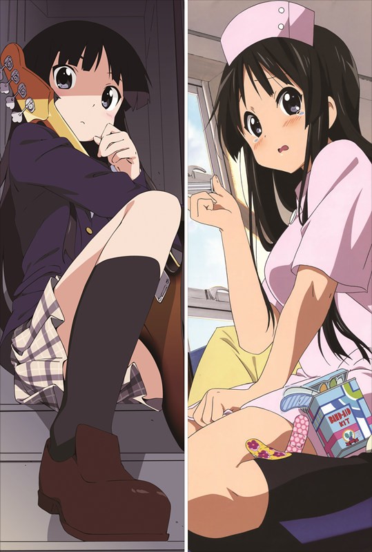 けいおん! K-ON!  秋山 澪（あきやま みお）抱き枕カバー