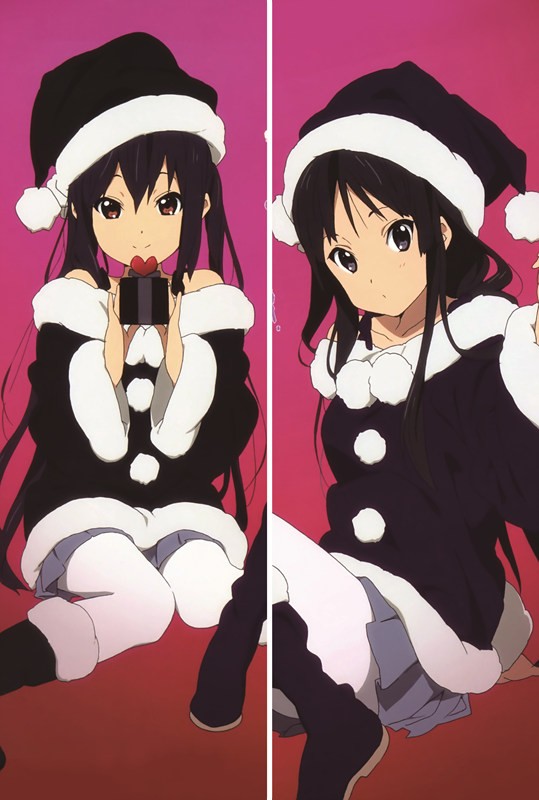 けいおん! K-ON!  秋山 澪（あきやま みお）抱き枕カバー