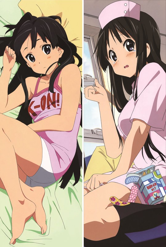 けいおん! K-ON!  秋山 澪（あきやま みお）抱き枕カバー