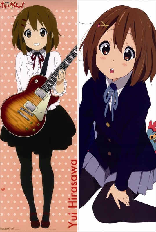 けいおん! K-ON!  平沢 (ひらさわ)  唯 (ゆい）抱き枕カバー