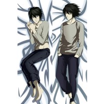 DEATH NOTE デスノートL エル・ローライト 抱き枕カバー