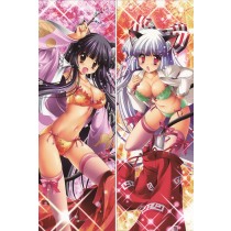 東方Project 蓬莱山　輝夜 ほうらいさん　かぐや & 藤原 妹紅（ふじわら の もこう）抱き枕カバー