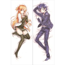 ソードアート・オンライン 結城明日奈／ゆうきあすな & 桐ヶ谷 和人（きりがや かずと）抱き枕カバー