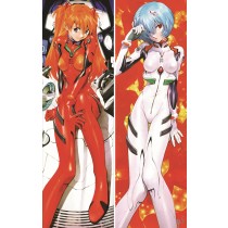 新世紀エヴァンゲリオン 綾波レイ（あやなみ レイ）& 惣流・アスカ・ラングレー 抱き枕カバー